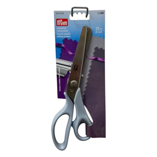 מספריים זיגזג – Prym General Purpose Pinking Scissors 22 ס”מ