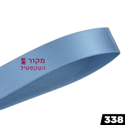סרט סאטן YAMA אנטיק בלו – כחול עתיק אפרפר