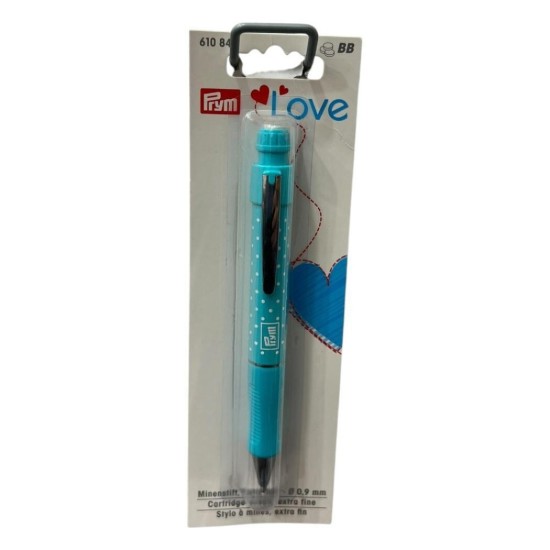 עיפרון סימון מכני דק – 0.9 מ”מ – בצבע תכלת – PRYM LOVE