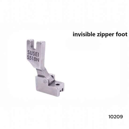 רגלית לרוכסן נסתר S518N – invisible zipper foo