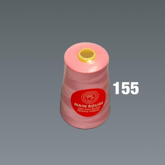 חוט תפירה ורוד עתיק– פוליאסטר 100% – דגם 155| מותג הבית