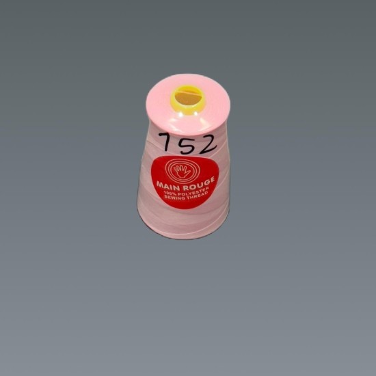 חוט תפירה ורוד בייבי בהיר – פוליאסטר 100% – דגם 152| מותג הבית