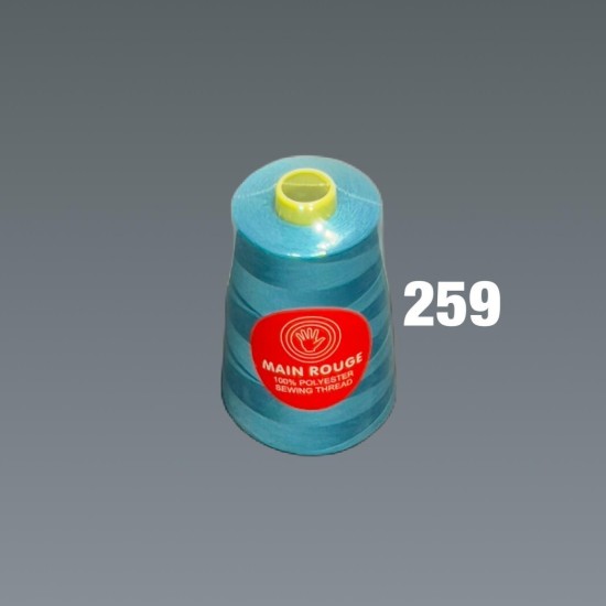 חוט תפירה תורקיז חזק – פוליאסטר 100% – דגם 259 | מותג הבית