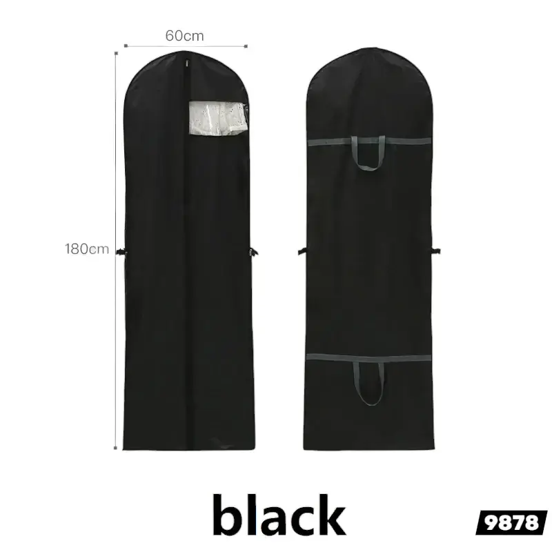 נרתיק לבגדים ארוך במיוחד בצבע לבן – 60×180 ס”מ פוליאסטר | מק”ט 9878