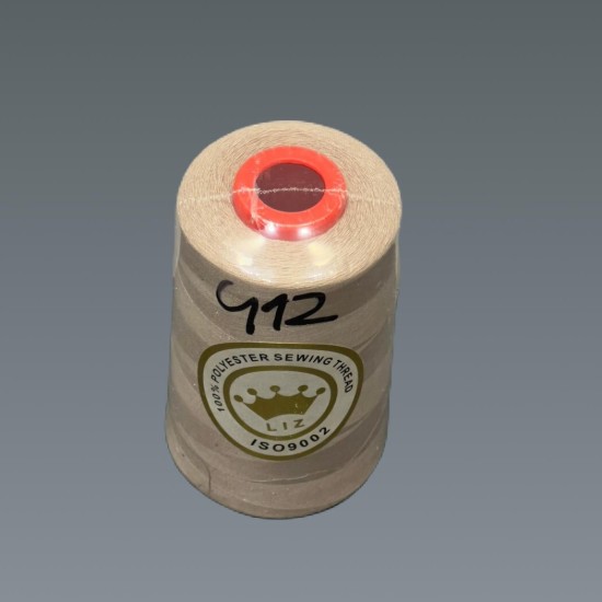 חוט תפירה בז בהיר – פוליאסטר 100% – דגם 412| מותג הבית