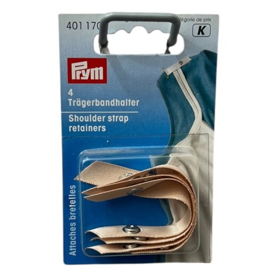 סט 4 מחזיקי רצועות כתפיים Prym – למניעת החלקת כתפיות