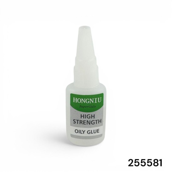 דבק סופר גלו HONGNIU HIGH STRENGTH | דבק מהיר חזק | OILY GLUE | הדבקה מיידית | דגם 255581