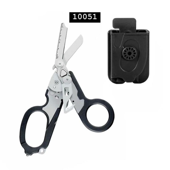 מספריים טקטיים רב-שימושיים עם נרתיק – דגם 10051