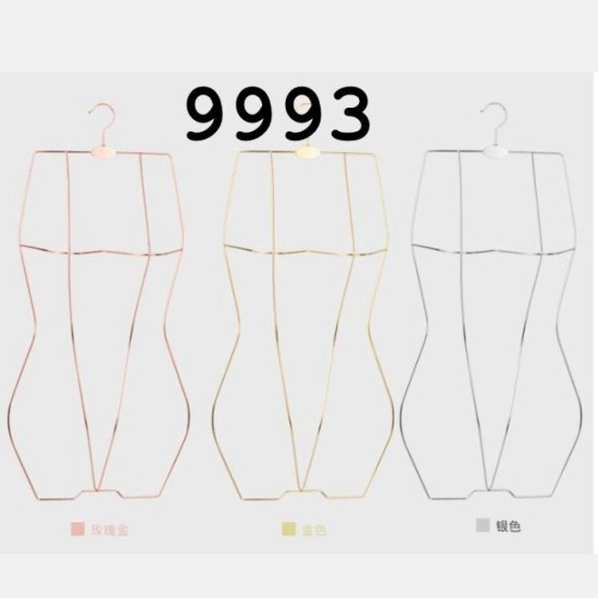 קולב תצוגה בצורת גוף נשי