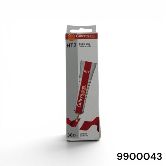 דבק טקסטיל גוטרמן Gutermann HT2 30 גרם | דבק בדים מקצועי | עמיד בכביסה | תוצרת גרמניה | דגם 990O043