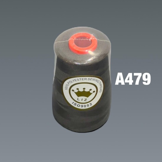 חוט תפירה חום כהה מאוד – פוליאסטר 100% – דגם A479 | מותג הבית