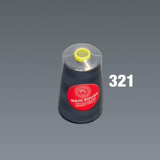 חוט תפירה כחול כהה מאוד – פוליאסטר 100% – דגם 321| מותג הבית