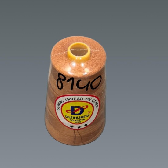 חוט תפירה אפרסק כהה וחזק – פוליאסטר 100% – דגם 8140 | מותג הבית
