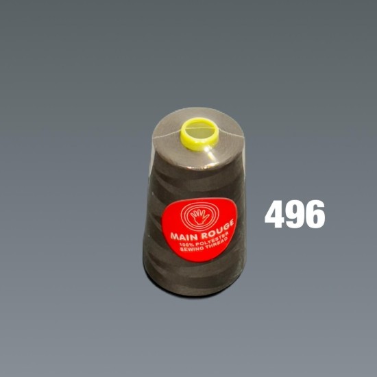 חוט תפירה חום – פוליאסטר 100% – דגם 496| מותג הבית