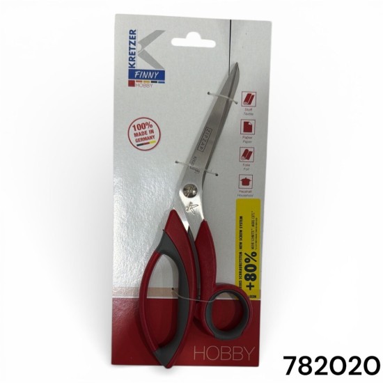 מספריים מקצועיות KRETZER FINNY HOBBY – תוצרת גרמניה – 8 אינץ'