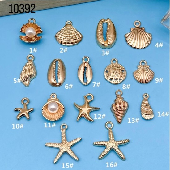 תליון דקורטיבי בצורת צדף / כוכב ים