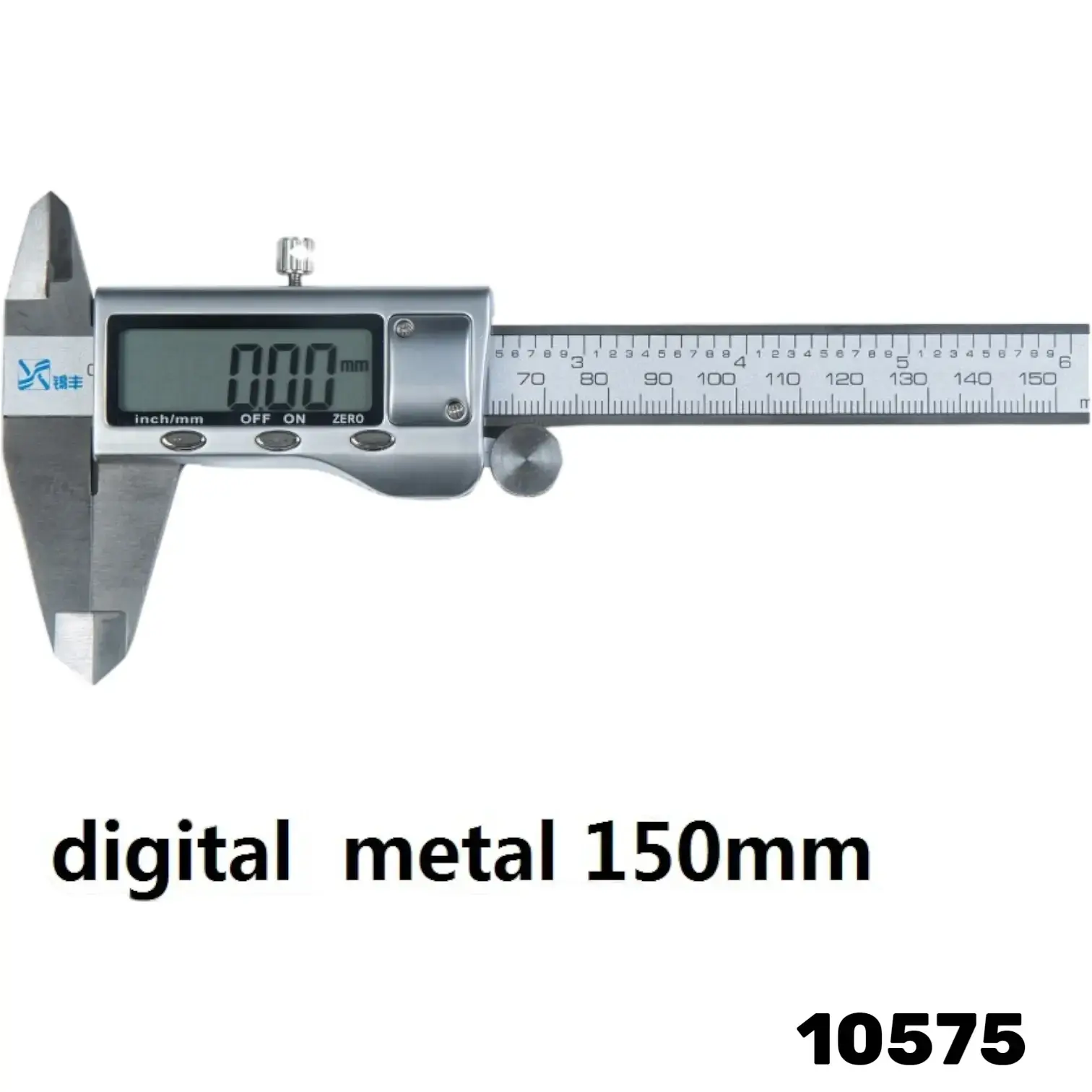 קליבר דיגיטלי מתכת 150 מ״מ – מד עומק עם צג LCD 