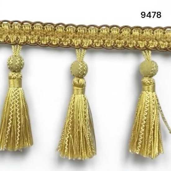 גדיל קישוט עם פרנזים דגם 9478