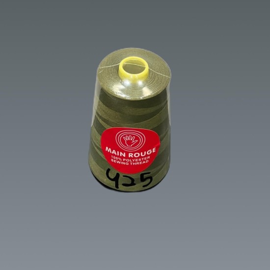 חוט תפירה ירוק צבאי – פוליאסטר 100% – דגם203 | מותג הבית