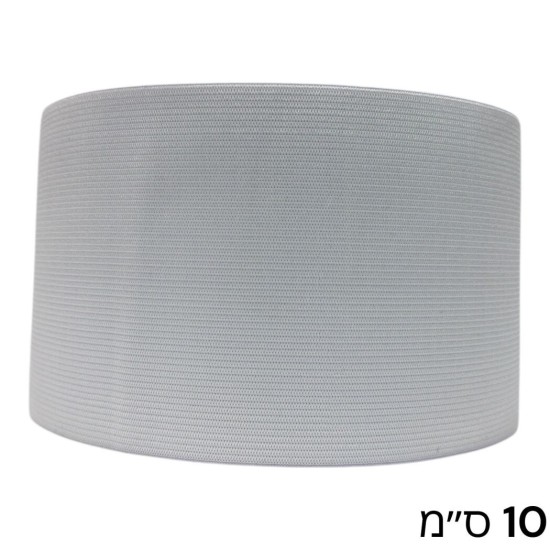 גומי סריגה פלטה 10 ס״מ בגליל – לבן