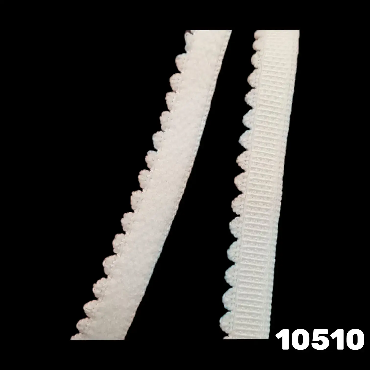 גומי פיקו לבן רך – גומי דקורטיבי להלבשה תחתונה ושמלת ילדות (נמכר לפי מטר) |