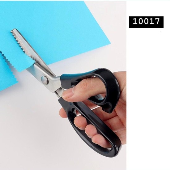 מספריים זיגזג לבד ובדים – 23 ס”מ דגם 10017