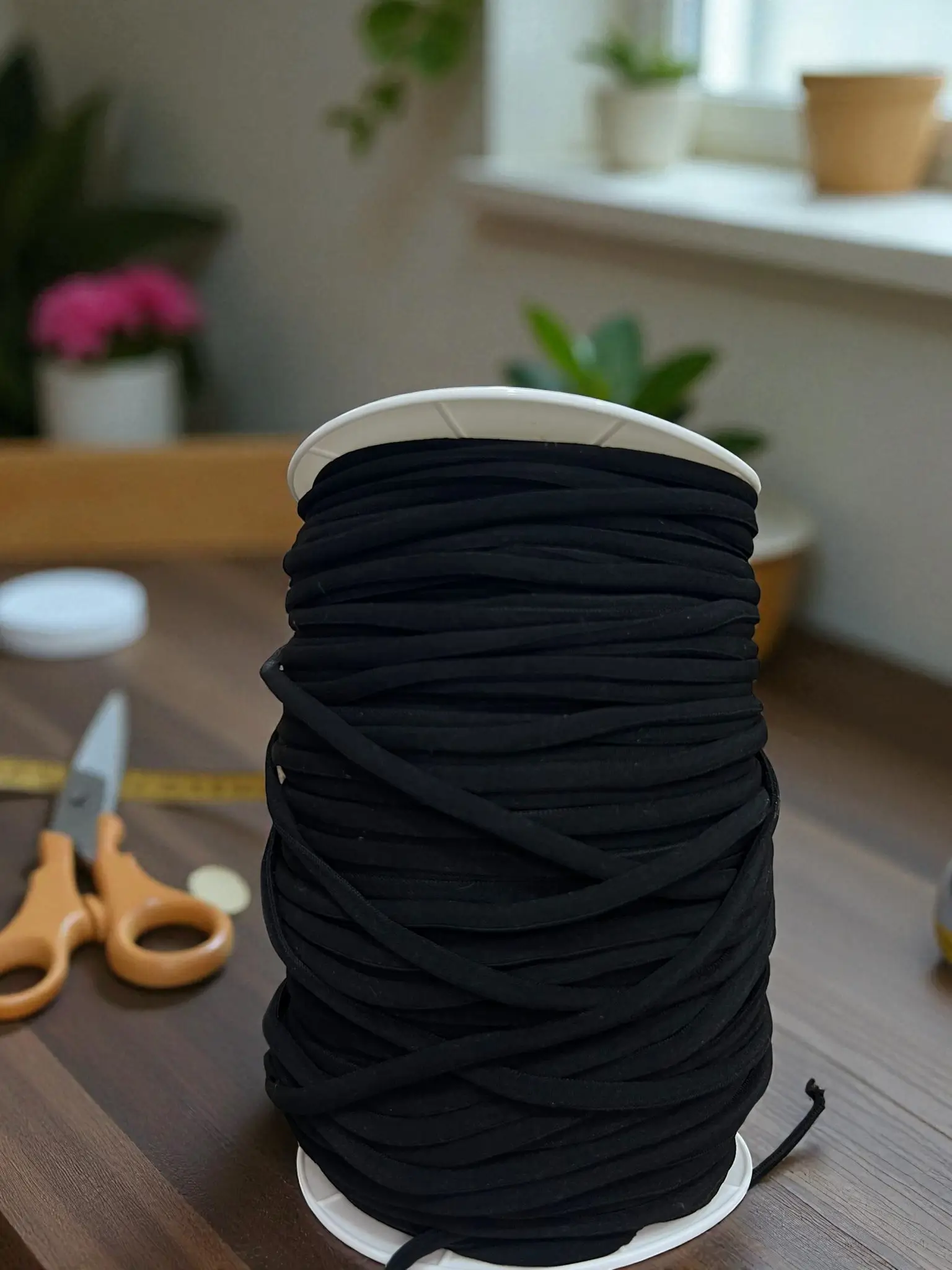 גומי ספגטי שחור תעשייתי