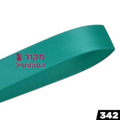 סרט סאטן YAMA מלארד – ירוק־כחלחל כהה