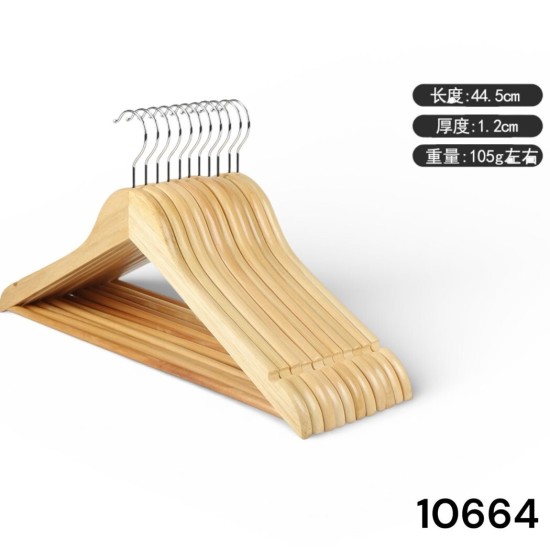 קולבים מעץ טבעי 