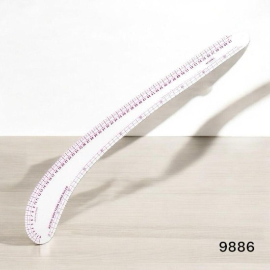 סרגל קימור לתפירה – עקומת ירך מקצועית