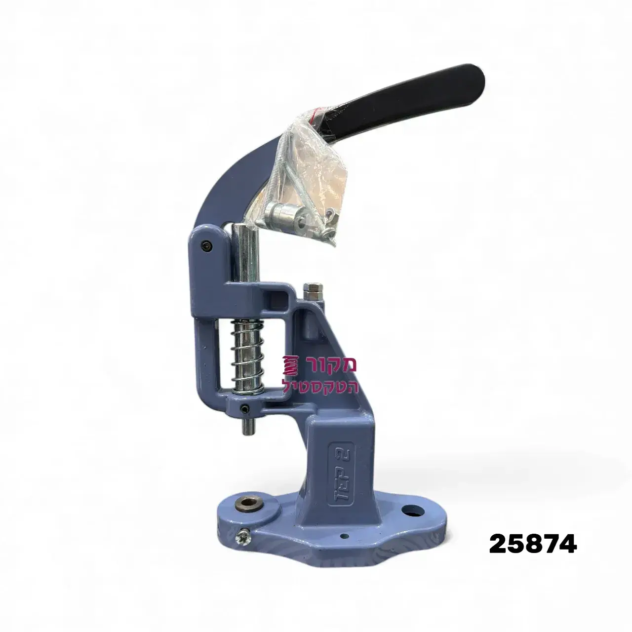 מכבש ידני קומפקטי להתקנת עיניות, לחצניות וניטים – דגם שולחני