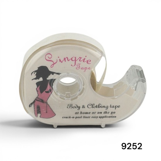 סרט דבק Syngrip Tape לבגדים ולגוף | Fashion Body Tape דו-צדדי בדיספנסר | דגם 9252