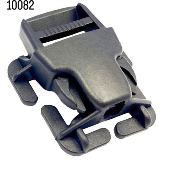 אבזם פלסטיק שחור – קליפס לחיצה 