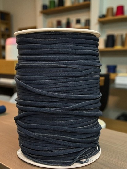 גומי ספגטי כחול ג'ינס