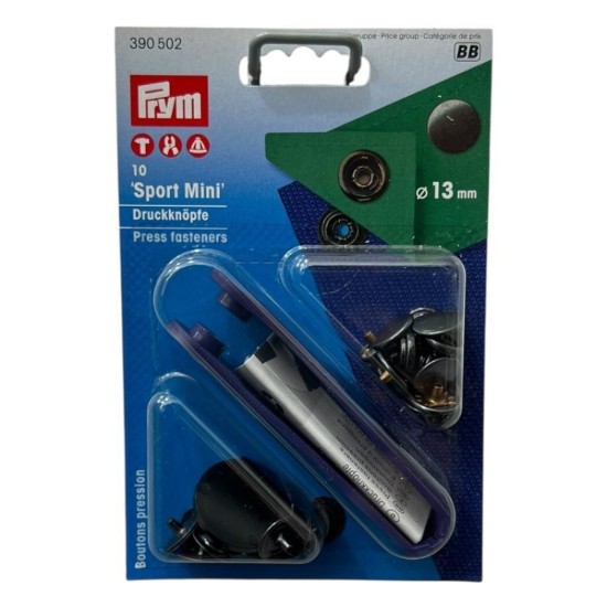 לחצניות “ספורט מיני” 13 מ”מ – Prym
