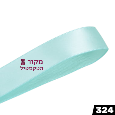 סרט סאטן YAMA מינרל אייס – תכלת אפרפר קר