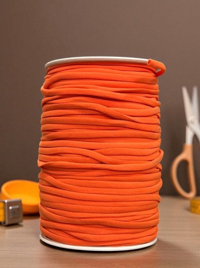 גומי ספגטי כתום בוהק