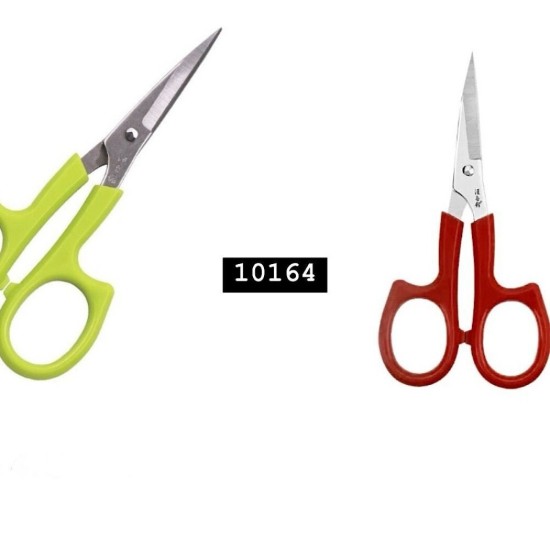 מספריים מקצועיים למלאכת יד בצבעים אדום/ירוק – דגם 10164