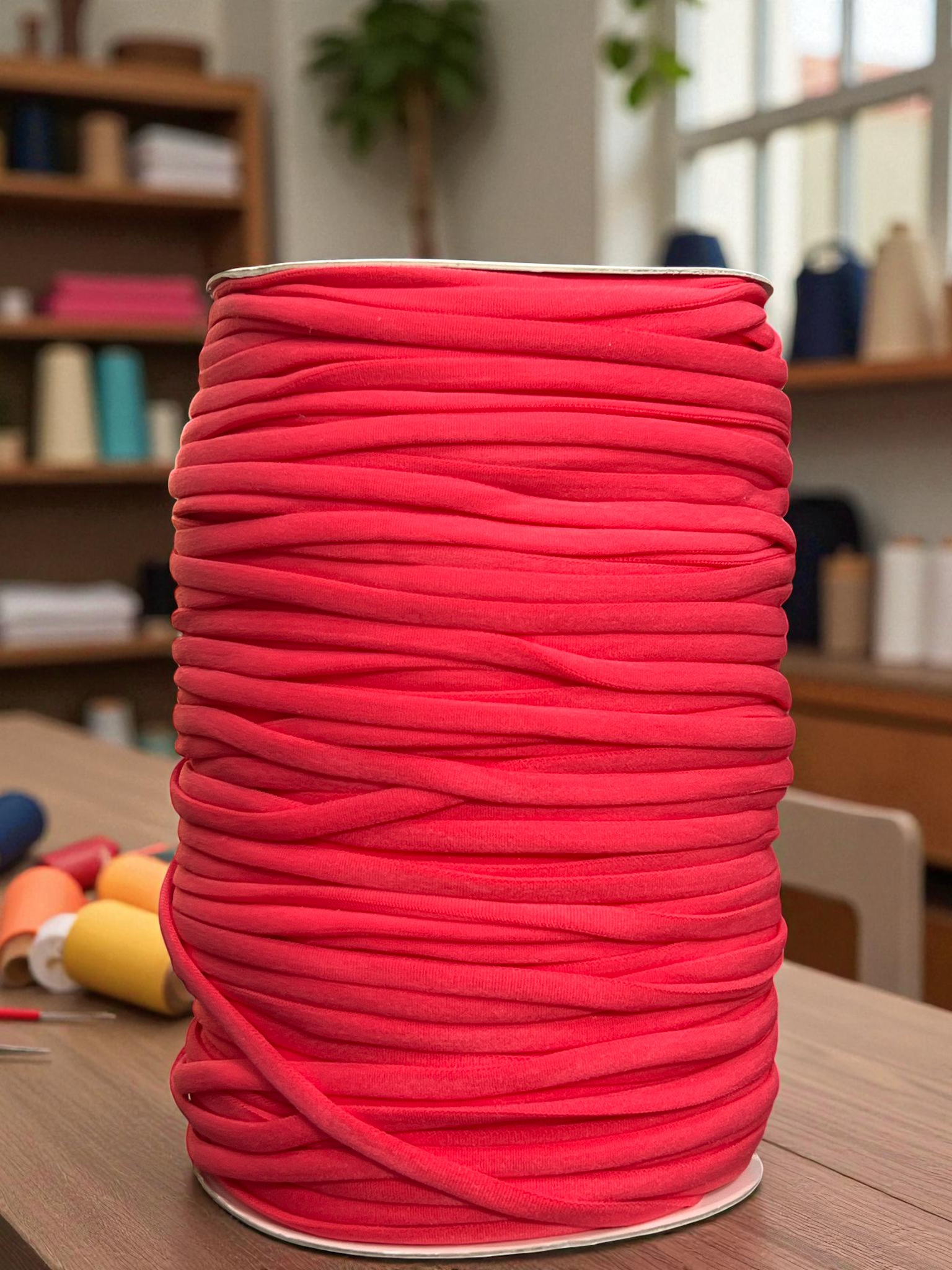 גומי ספגטי ורוד בוהק