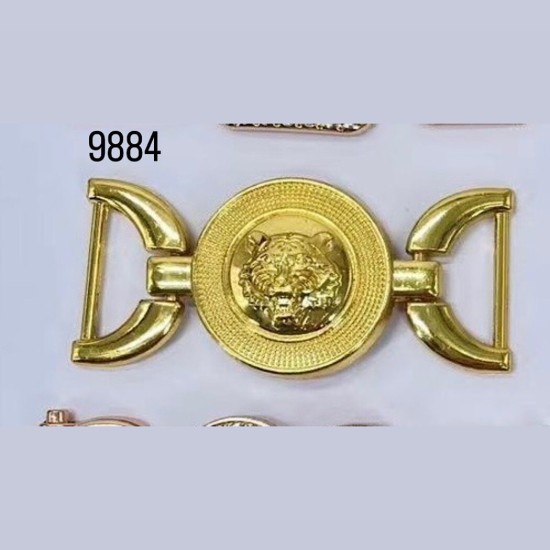 אבזם מתכת יוקרתי עם סמל אריה